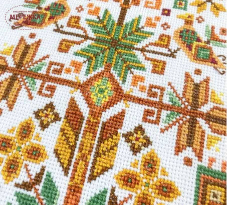 Фото Набір для вишивання хрестиком AbrisArt Рушник "Оберіг дому" АНЕ-004