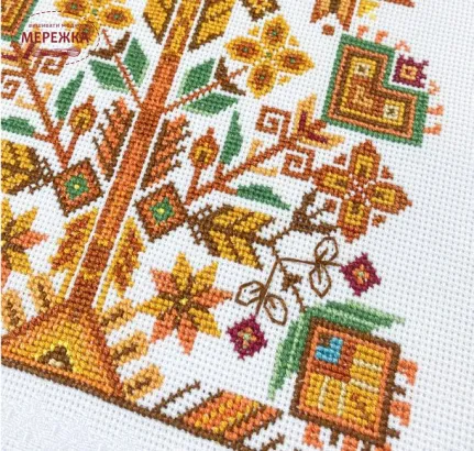 Фото Набір для вишивання хрестиком AbrisArt Рушник "Оберіг дому" АНЕ-004