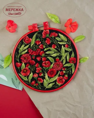 Фото Набір для вишивання хрестиком AbrisArt Квітковий танок AHM-079