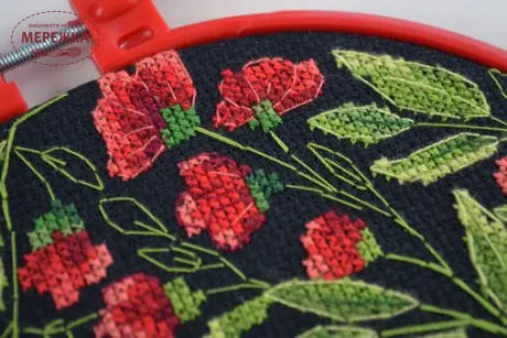 Фото Набір для вишивання хрестиком AbrisArt Квітковий танок AHM-079