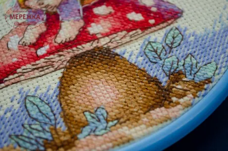 Фото Набір для вишивання хрестиком AbrisArt Маленька чарівниця AHM-086