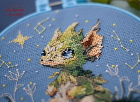 Фото Набір для вишивання хрестиком AbrisArt Запалювач зірок AHM-087