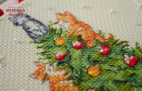 Фото Набір для вишивання хрестиком AbrisArt Бешкетники AH