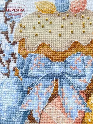 Фото Набір для вишивання хрестиком AbrisArt Пасхальний день AHM-095