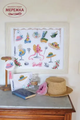 Фото Creation Point de Croix Журнал Agenda / Calendrier 2014 Les Plus Belles