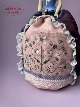 Фото Набір для вишивання хрестиком Rimma'Studio Anastasia RN-Анастасія (рожева)