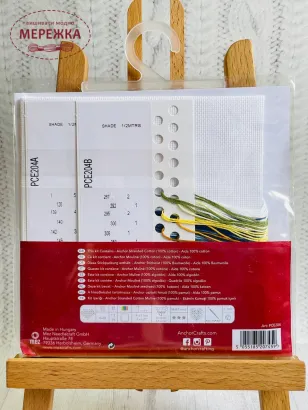 Фото набору для вишивання хрестиком Anchor Синя синиця PCE204