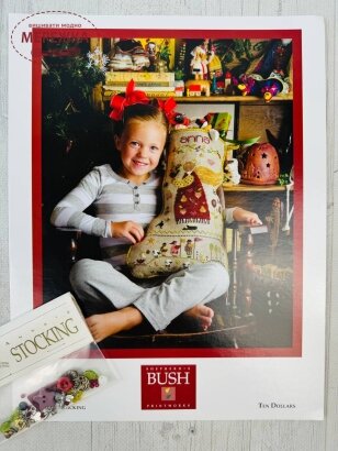 Фото Shepherd's Bush Схема Anna's Stocking+charms