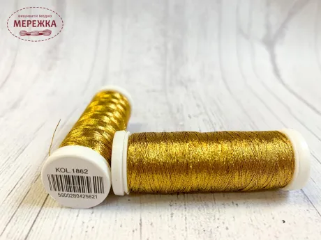 Металізована нитка Silva, золото