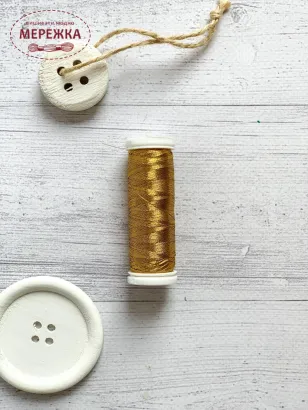 Металізована нитка Silva, золото