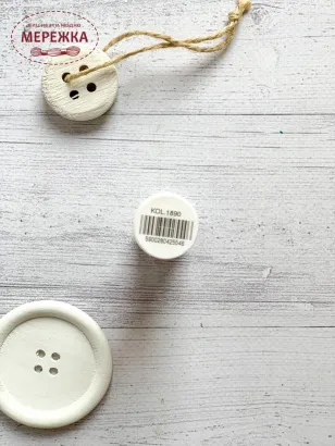 Нитка металізована Silva, срібло