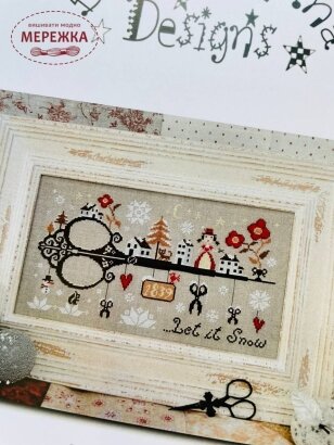 Схема для вишивання Barbara Ana Designs Let it Snow фотографія