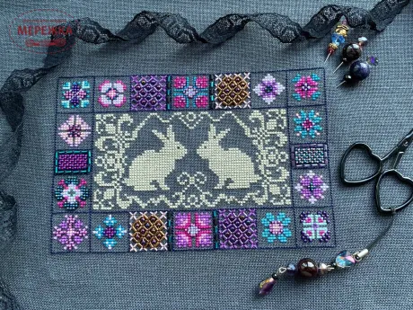 Фото Юлія Craft Схема+пак "Банні печворк"