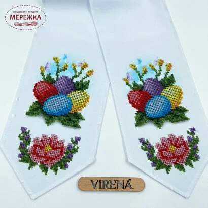 Фото Виріб для вишивання VIRENA, бант на кошик БК-084