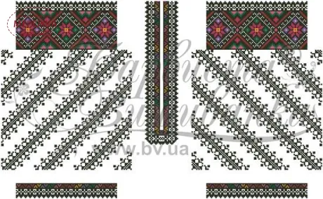 Фото заготовки бісером БД052 Борщівська