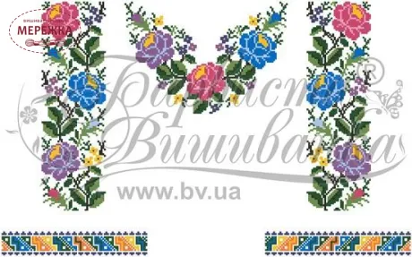 Зображення заготовки для вишивання БД054