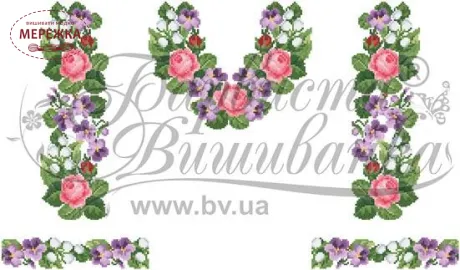 Зображення Блуза дитяча Ніжні Квіти БД060