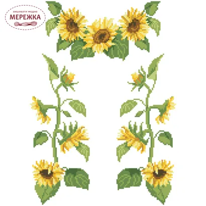 Фото блуза дитяча Барвиста вишиванка БД021