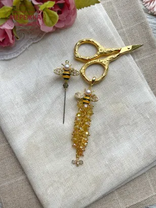 Фото Hobby Bee Голка-пін Бджілка з перлиною