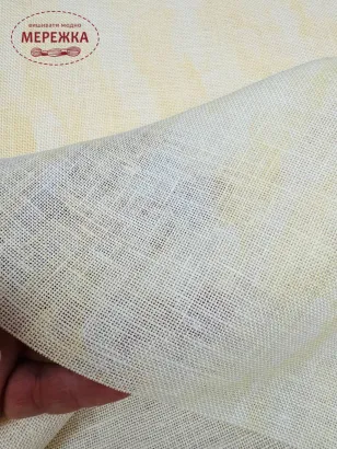 Фото Рівномірне полотно Zweigart Belfast 32 ct 3609/2349 Vintage Sahara(100% льон)