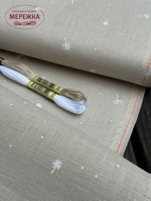 Фото Zweigart Belfast 32 ct 3609/2409 Wish (100% льон)