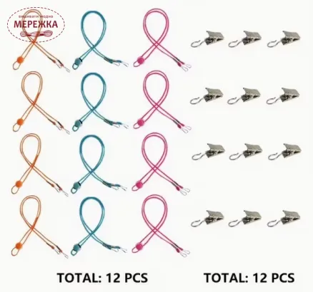 Фото Бічна натяжка для станка, рами, 12 штук