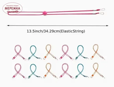 Фото Бічна натяжка для станка, рами, 12 штук