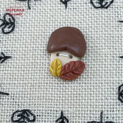 Фото Набір для вишивання хрестиком Riznobarvna Осіння феєрія: Білий гриб 