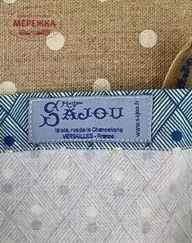 Фото Sajou Екоторбинка Blue Plaisirs toile de Jouy