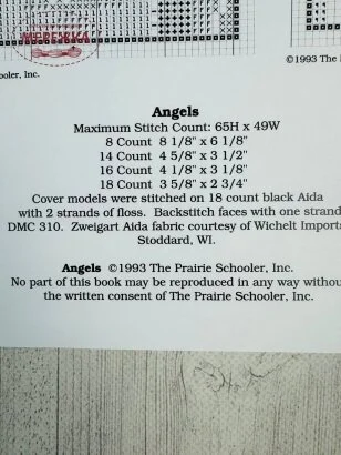 Фото The Prairie Schooler Ключ до Схеми Angels #42