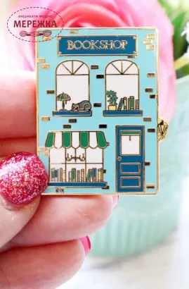 Фото Flamingo Toes Магнітний тримач для голок Bookshop