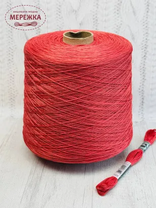 Фото DMC Broder Special #16 на метраж, колір 3328, 40 метрів