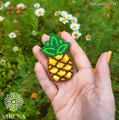 Фото брошка для вишивки 104