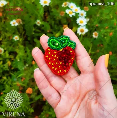 Фото брошка для вишивки 106