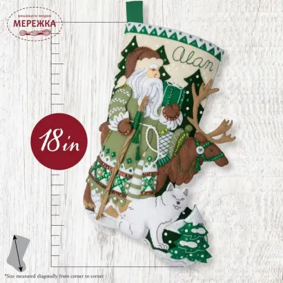 Фото Bucilla Фетровий набір Nordic Noel 89758E