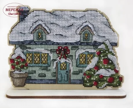 Фото ZAYKA STITCH Зимовий будинок 037