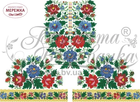 БЖ092 бісером Барвиста Вишиванка