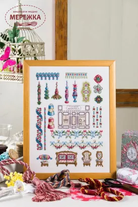 Фото Creation Point de Croix Журнал Point de croix Collector n°6