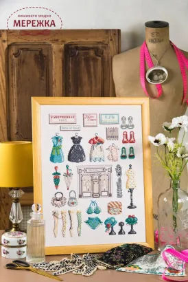 Фото Creation Point de Croix Журнал Point de croix Collector n°6