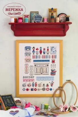 Фото Creation Point de Croix Журнал Point de croix Collector n°6