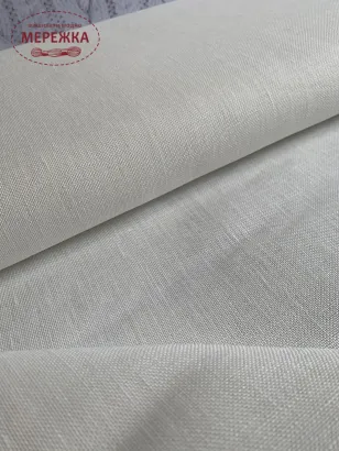 Фото рівномірне полотно Кашель колір античний білий