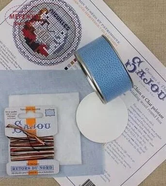 Фото Набір для вишивання хрестиком Sajou Декоративна скринька Cat and Dog #35