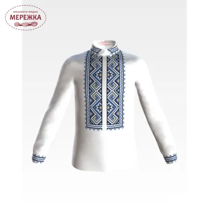 Фото сорочка дитяча Барвиста вишиванка СД045