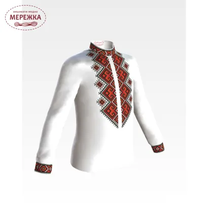 Фото сорочка дитяча Барвиста вишиванка СД050