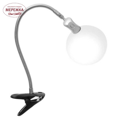 Фото PURElite Лампа причіпна Magnifying lamp: clip-on CFPL01