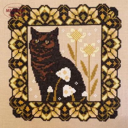 Фото The Artsy Housewife Схема Chonky Forest Kitty