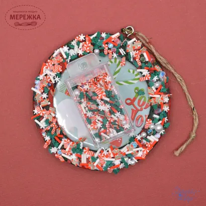 ФотоDress It Up набір пришивних декоративних елементів Bead Shakers in Candy Cane