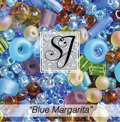 Фото SJ Designs Coctail MIX, 3 mm Blue Margarita