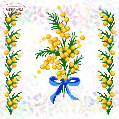 Флізелін Confetti К-224, Мімоза