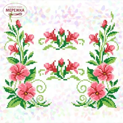 Водорозчинний флізелін Confetti Берізка